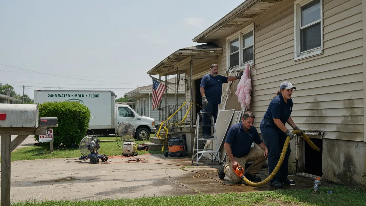 Water Damage Repair in Yazoo City, MS near me